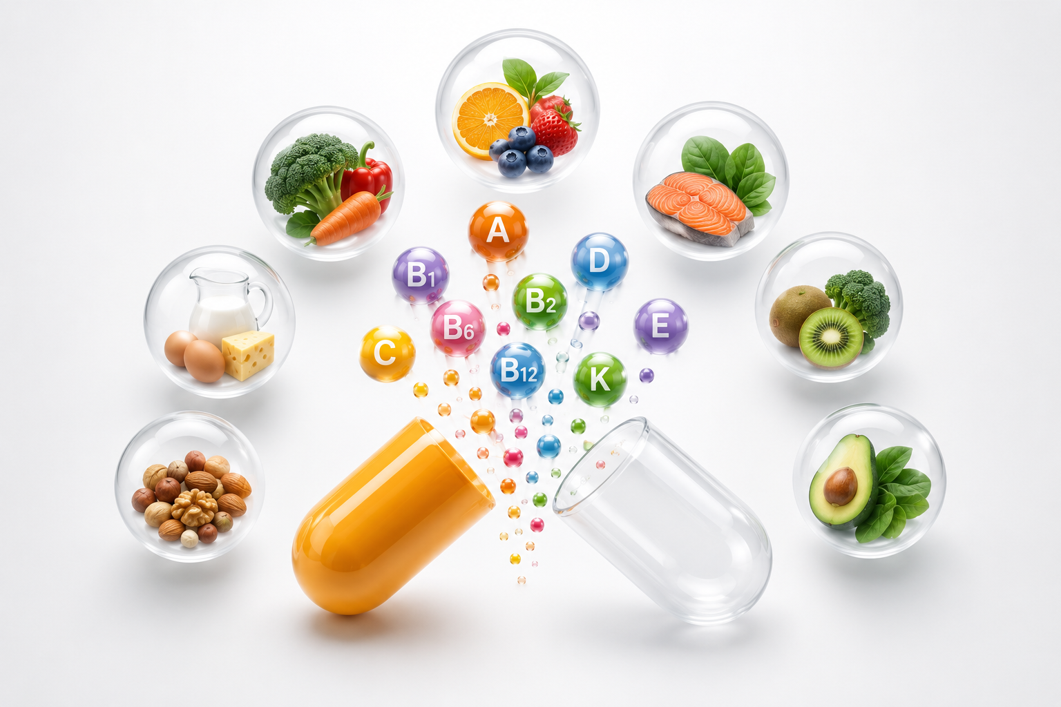 Ipovitaminosi: quando al corpo mancano le vitamine.