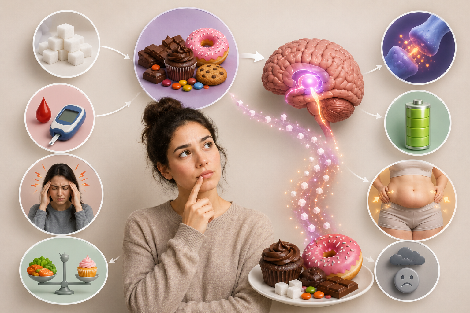 Voglia di zuccheri che non passa? Non è (solo) gola: cosa dicono glicemia e insulina