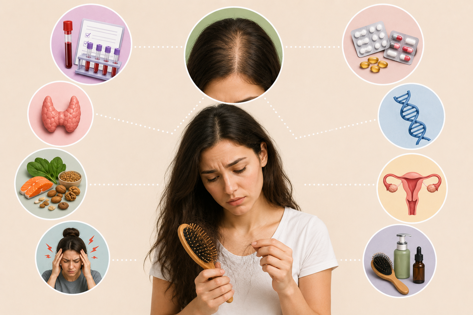 Ti cadono i capelli? Spesso la causa è nel sangue: gli esami che la trovano